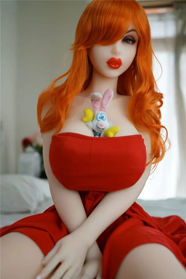 150cm Red Head Jessica Rabbit Cartoon Sex Doll