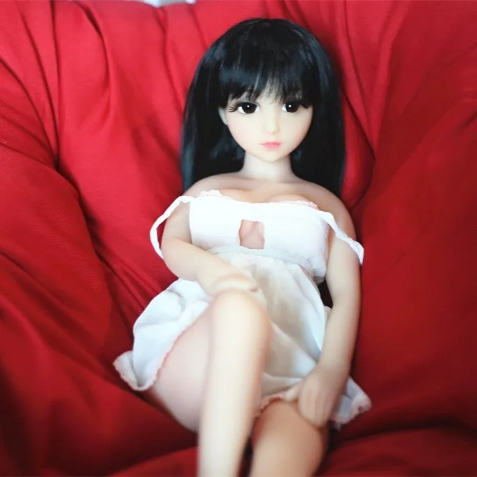 Mini Adult Asian-looking Black Hair Japanese Sex Doll ﾖ 65cm Mini