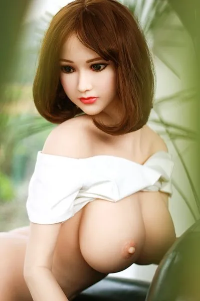 Short Hair White Skin Heatable Silicone Sex Doll-Mandy 158cm