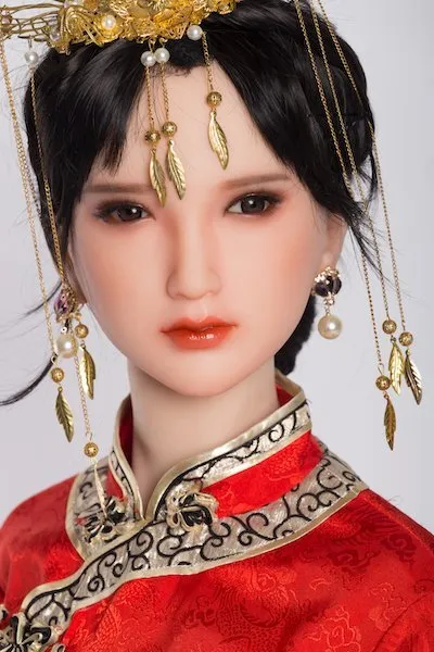 Bride Red cheongsam Adult Love Dolls ﾖ Aimee 156cm